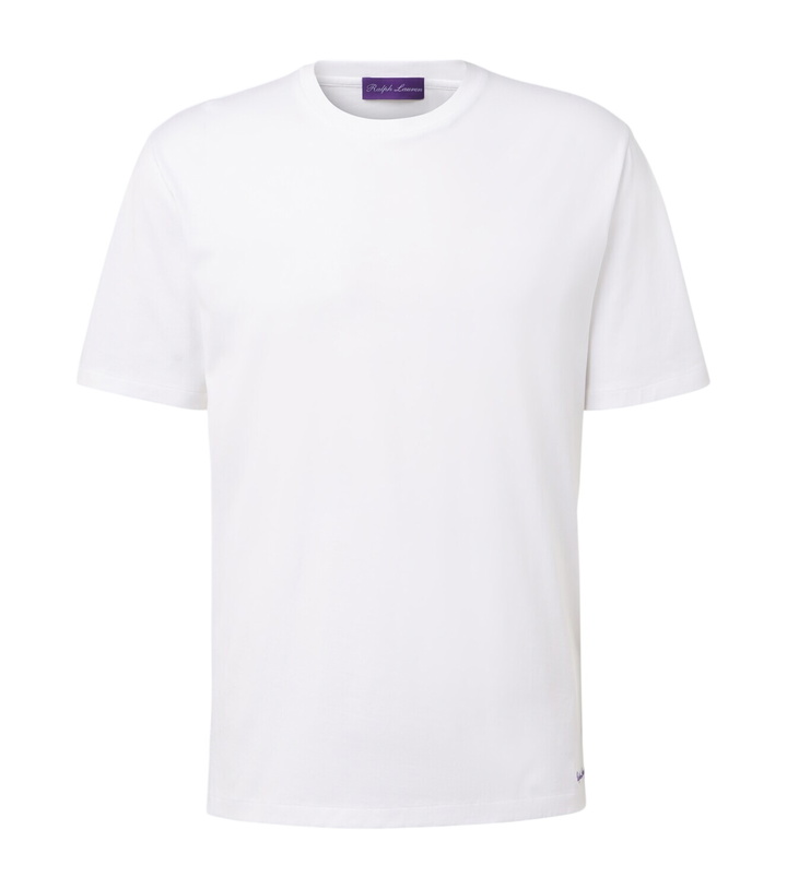 Photo: Ralph Lauren Purple Label Cotton jersey T-shirt