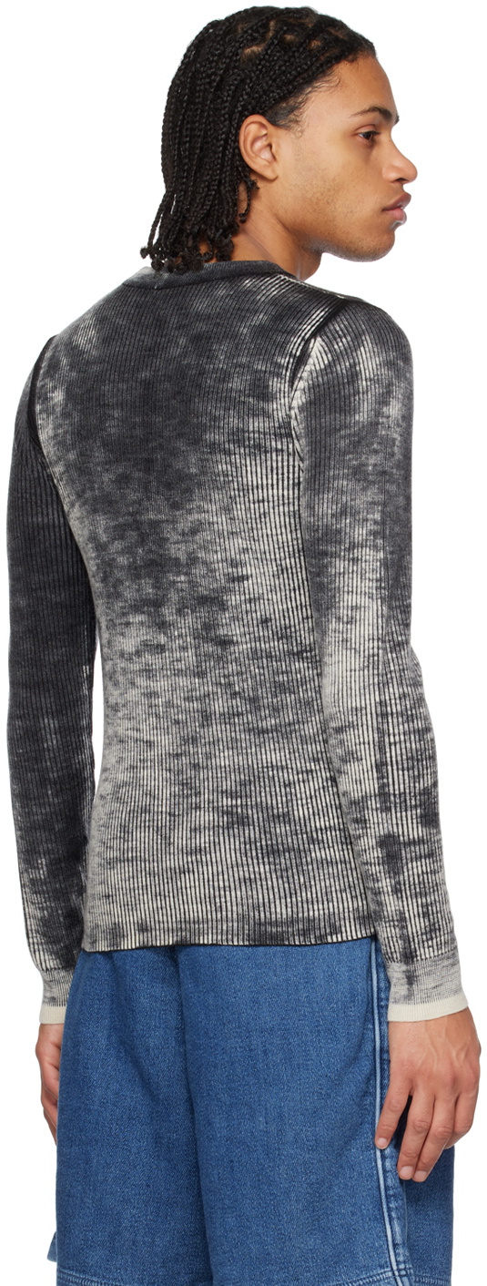 Diesel Black K-Atullus-Round Sweater Diesel