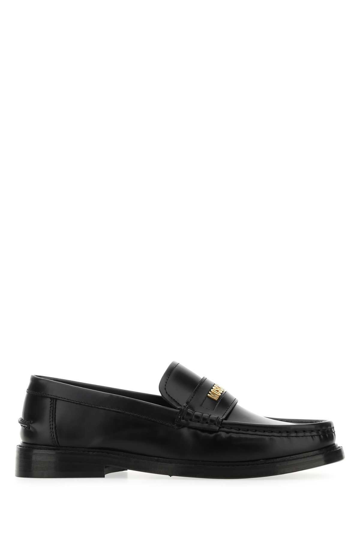 MOSCHINO - Leather Loafer Moschino