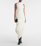 Altuzarra Dora asymmetric midi dress