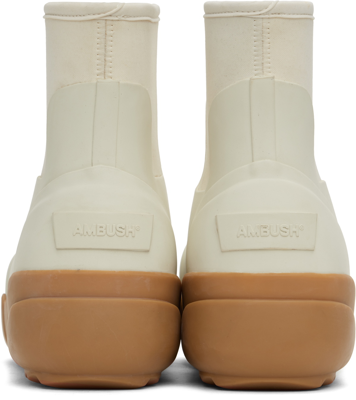 AMBUSH White Rubber Boots