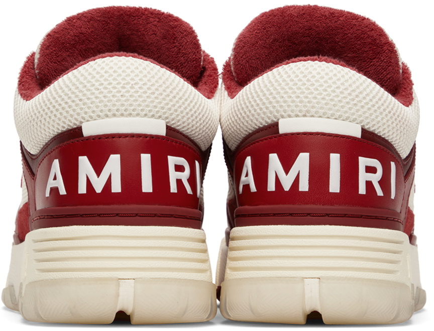 AMIRI White & Red MA-1 Sneakers Amiri