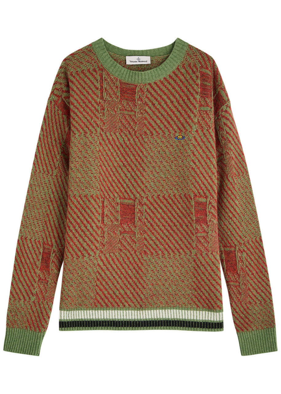 Vivienne Westwood Highlander Tartan Wool-blend Jumper Multicoloured 1