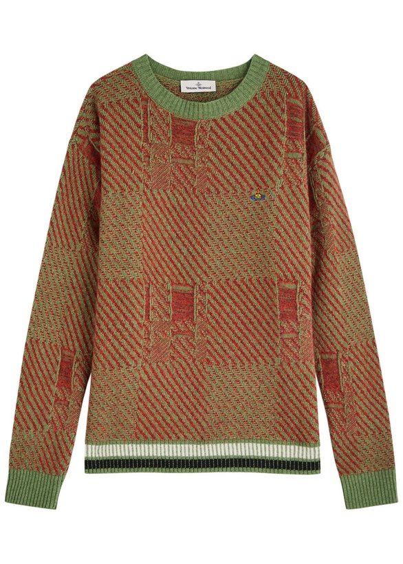 Photo: Vivienne Westwood Highlander Tartan Wool-blend Jumper Multicoloured 1