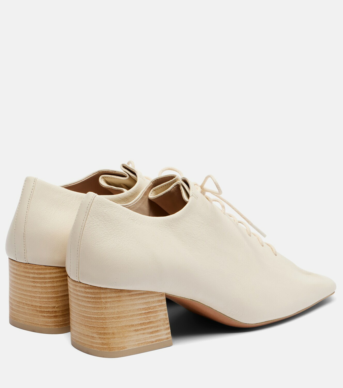 Lemaire Souris 55 leather derby pumps