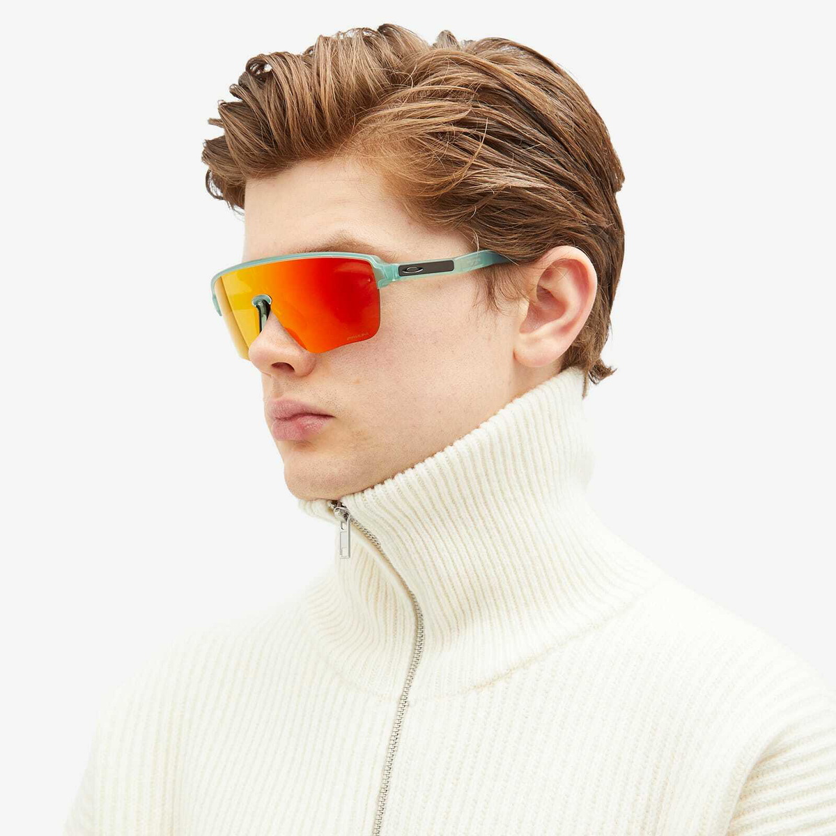 Oakley Corridor SQ Sunglasses in Matte Trans Jade/Prizm Ruby 