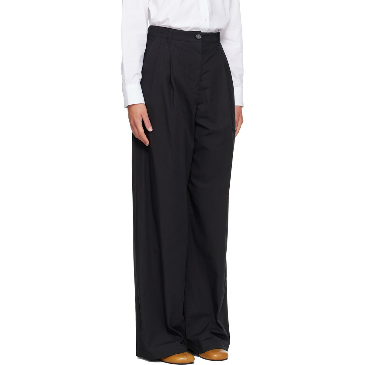 A.P.C. Black Ginny Trousers