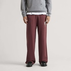 END. Mono Sweatpant in Oxblood