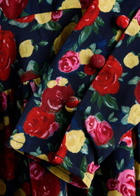 Kitri Jeanetta Floral-print Mini Dress Red