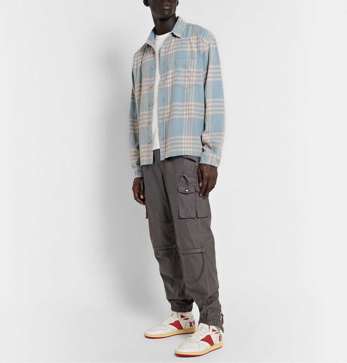 John elliott discount cropped flannel