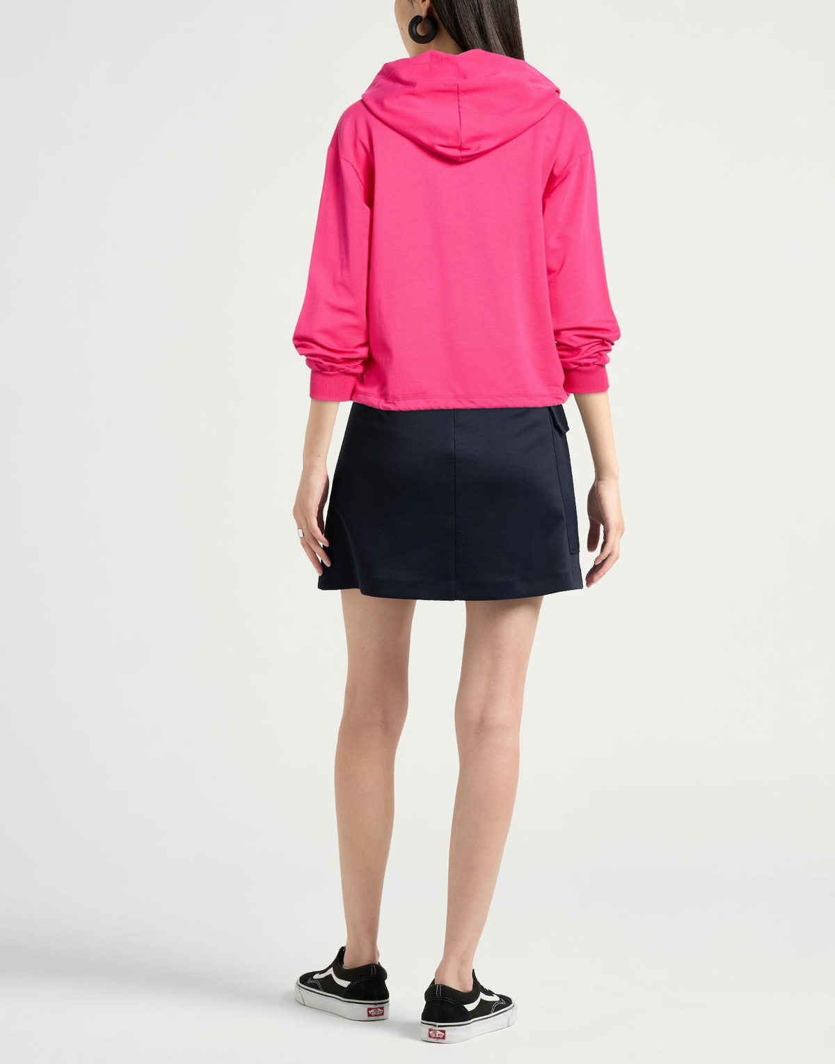 Shoe Womens Sweatshirt Fuchsia