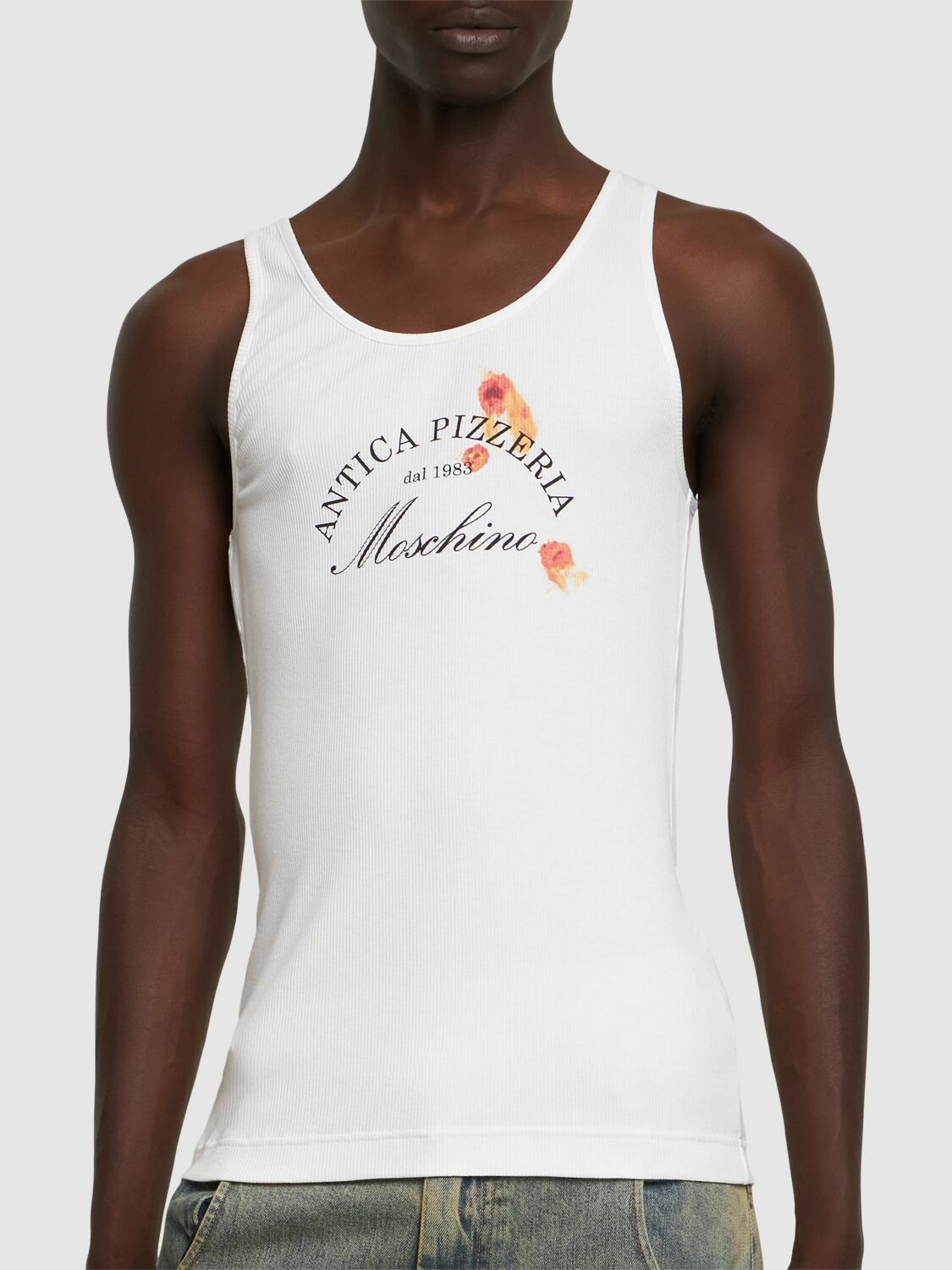 MOSCHINO Italian Inspiration Tank Top
