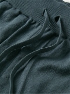 John Smedley - Tapered Cotton Sweatpants - Green