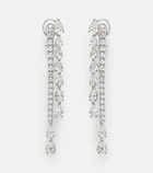 Bucherer Fine Jewellery Classics Twist 18kt white gold earrings with diamonds