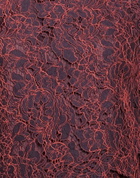 Carven Womens Top Burgundy