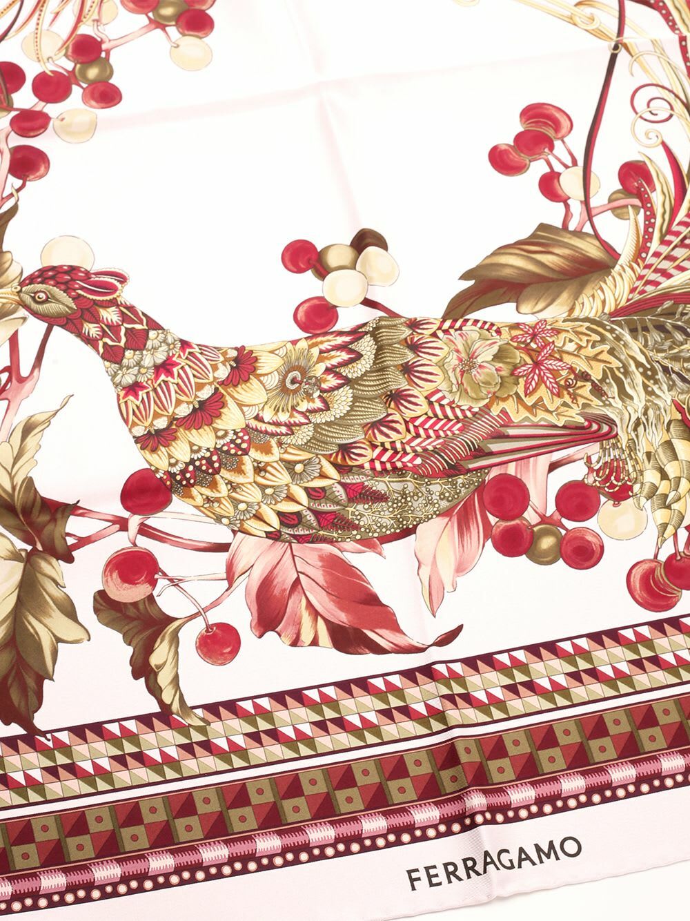 Ferragamo - Man - Beige - Scarf main image 0