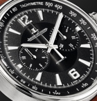 Jaeger-LeCoultre - Polaris Automatic Chronograph 42mm Stainless Steel and Leather Watch, Ref. No. Q9028471 - Black