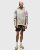 Overtime Scary Hours Aop Hoodie Beige - Mens - Hoodies