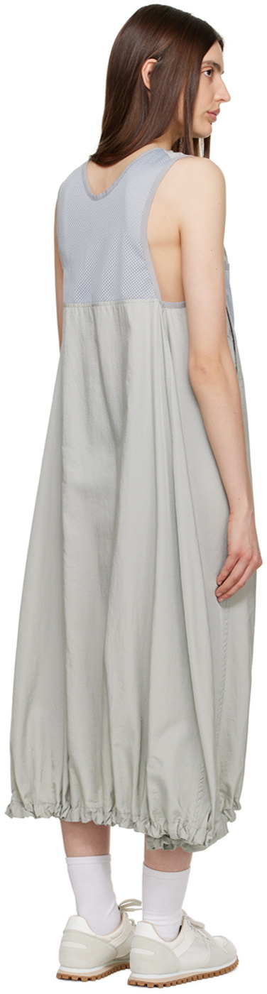 OPEN YY Gray Camper Midi Dress
