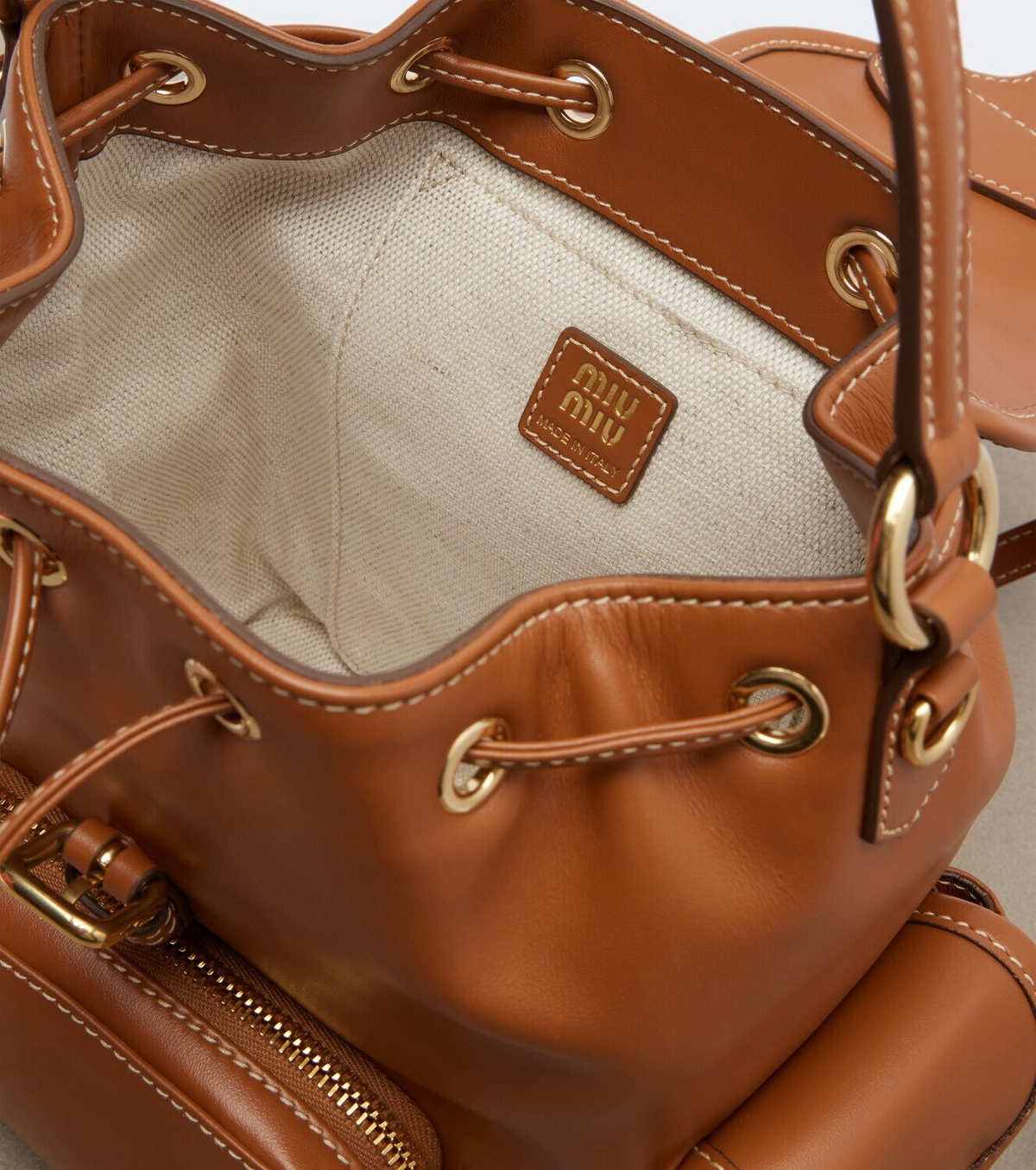 Miu Miu Leather backpack