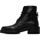 Marsèll Black Calzone Soft Pebbled Leather Boots