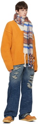 ADER error Multicolor Fringe Scarf