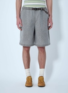 Brain Dead Belted Cotton Shorts