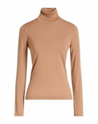 Goes Botanical Womens Turtleneck Blush