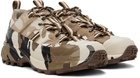 Burberry Brown Camouflage Arthur Sneakers