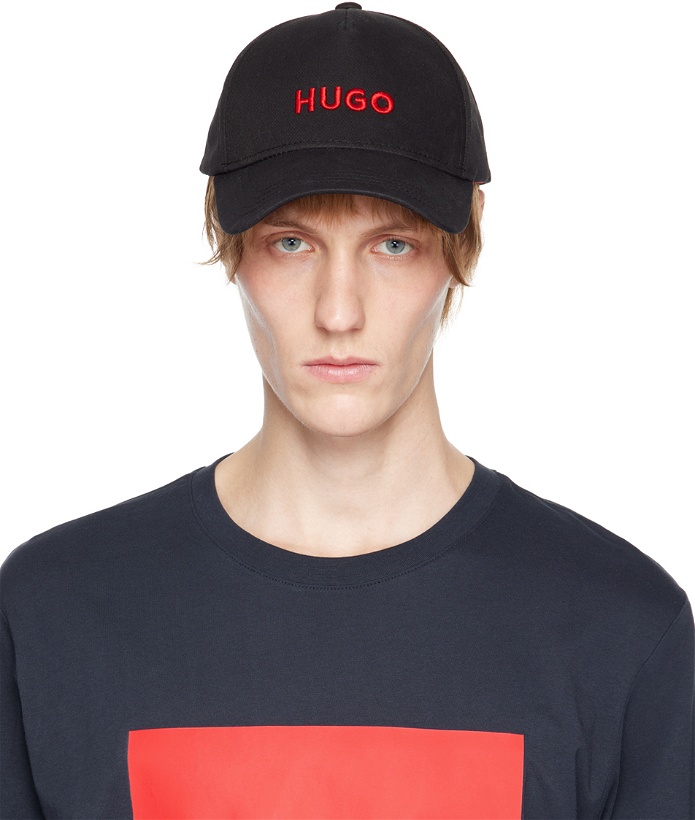 Photo: Hugo Black Embroidered Cap