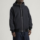Studio Nicholson Men's Wickett Wool Lined Hooded Jacket in Black