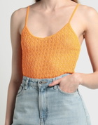Erl Womens Top in Orange