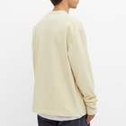 YMC Men's Triple Long Sleeve T-Shirt in Ecru