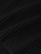 SECOND / LAYER - Ruined Distressed Cashmere Sweater - Black