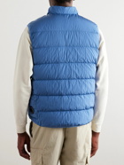 C.P. Company - Slim-Fit Quilted Eco-Chrome R Down Gilet - Blue