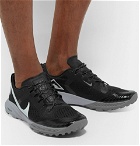 Nike Running - Air Zoom Terra Kiger 5 Flymesh Running Sneakers - Black