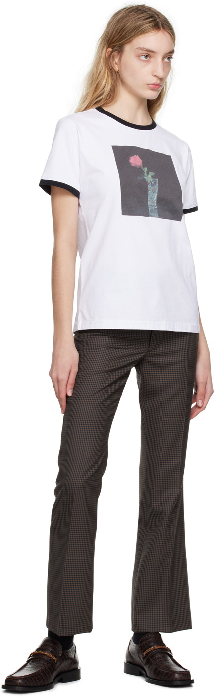 Ernest W. Baker White Rose T-Shirt