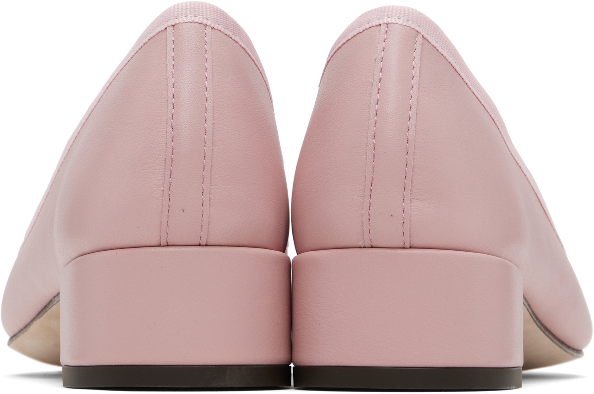 Repetto SSENSE Exclusive Pink Camille Heels