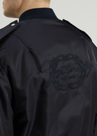 Givenchy Padded Nylon Bomber Jacket Navy