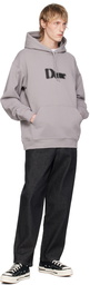 Dime Taupe Classic Blurry Hoodie