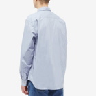 Acne Studios Men's Salo Poplin Shirt in Steel Blue