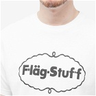 Flagstuff Men's Ice Logo T-Shirt in White