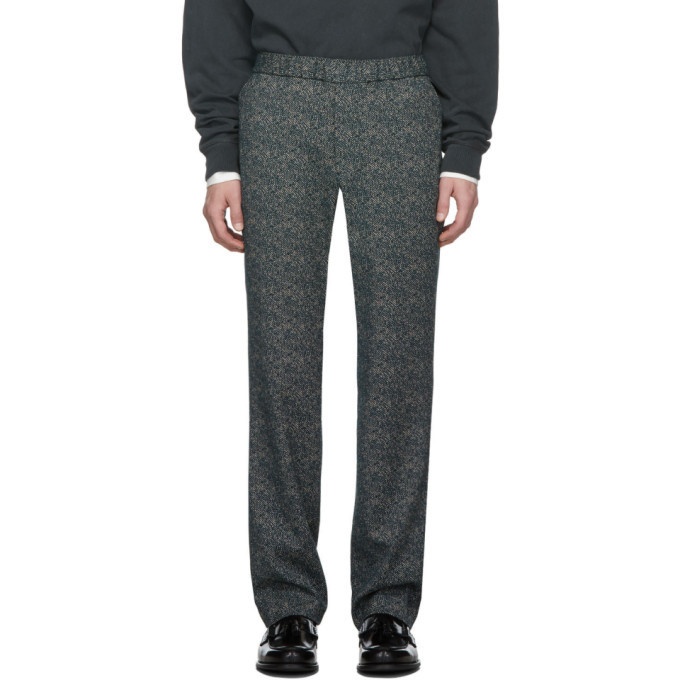Photo: Schnaydermans Green Jacquard Trousers