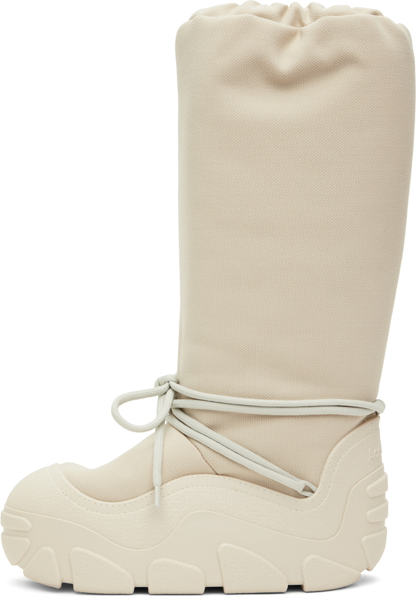 Acne Studios Off-White Snow Boots