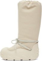 Acne Studios Off-White Snow Boots
