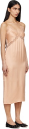 ANINE BING Pink Carissa Slip Dress
