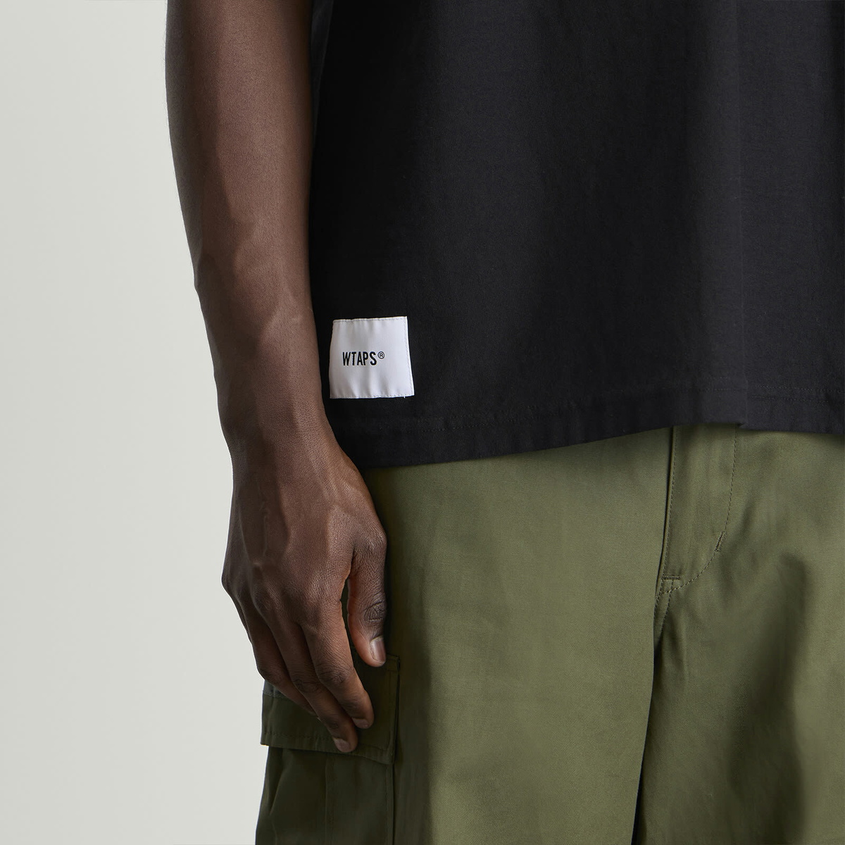 WTAPS Men's Qb Short Sleeve Football Shirt in Black
