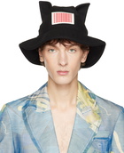 Charles Jeffrey Loverboy SSENSE Black Exclusive Bowler Hat