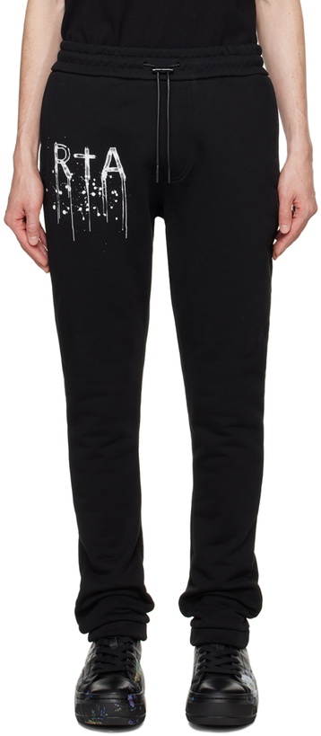 Photo: RTA Black Owen Sweatpants