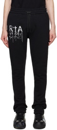 RTA Black Owen Sweatpants